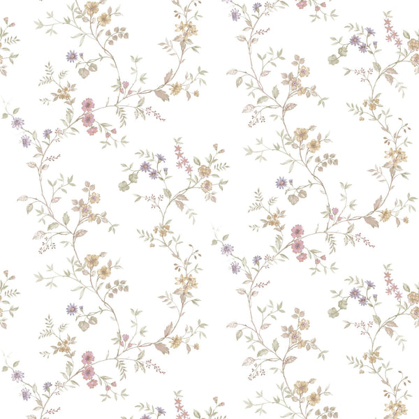 Blooming Garden Victoria Garden In Beige Galerie Wallcoverings 8355 1