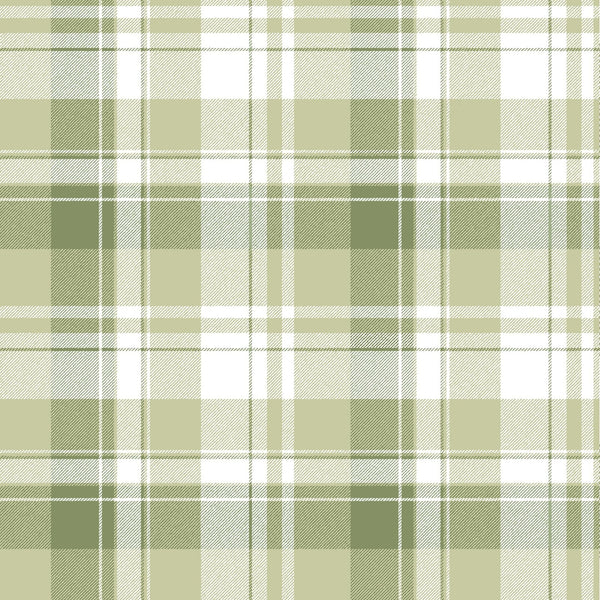 Blooming Garden Tartan Garden In Green Galerie Wallcoverings 8388 1