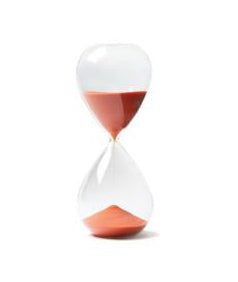Orange Hourglass
