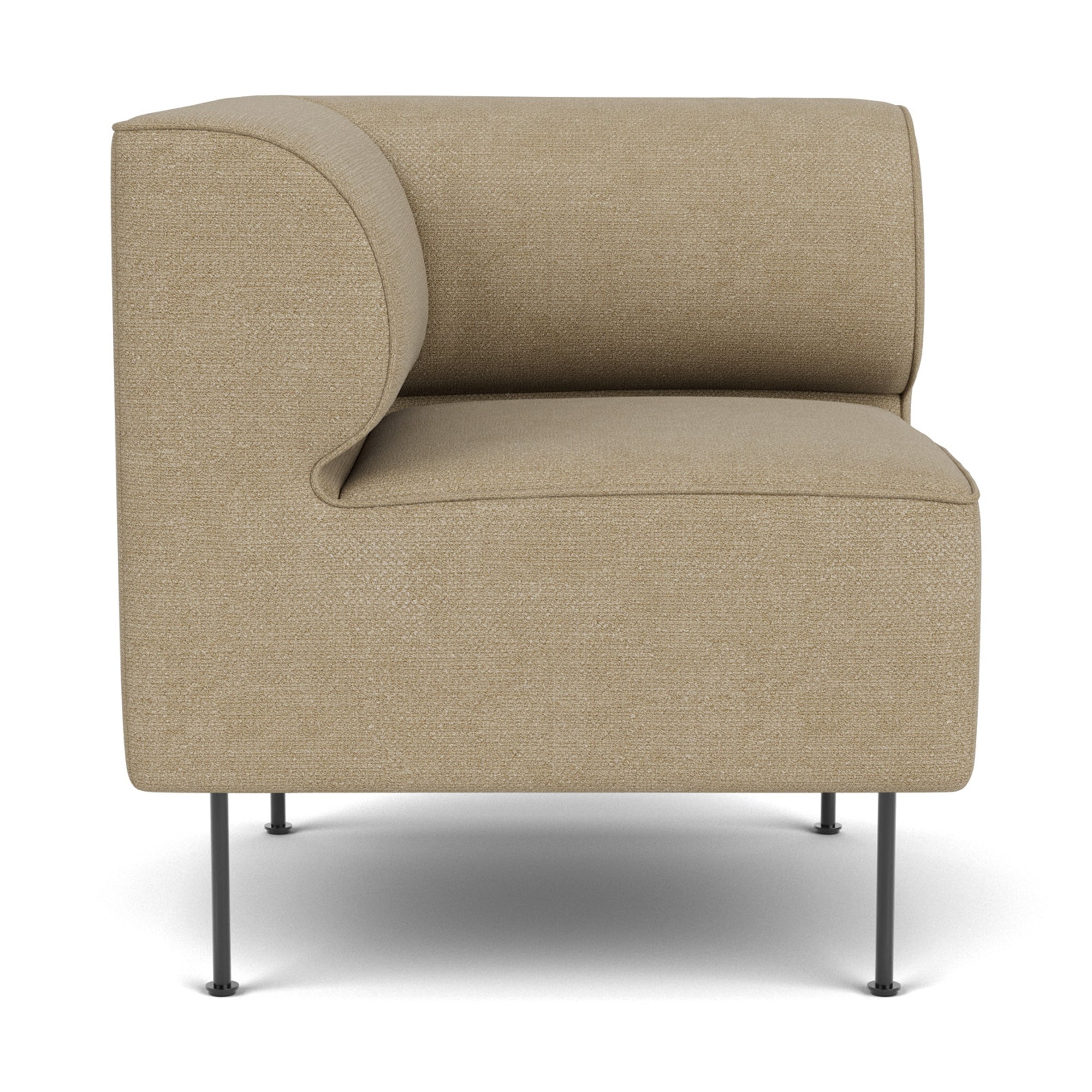 Eave Modular Dining Sofa Audo Boucle 02 Audo Copenhagen 71065 003098 2