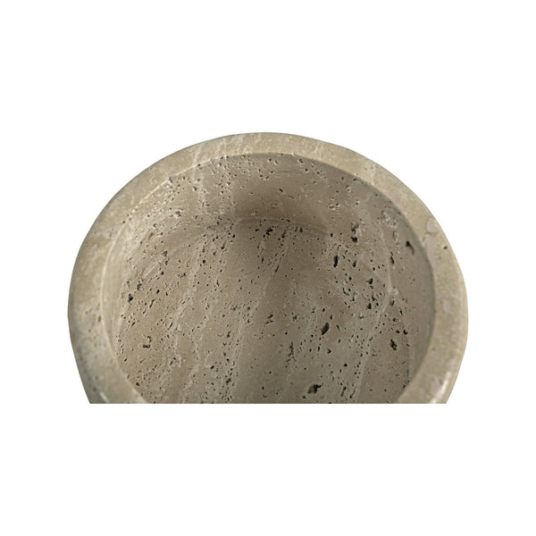 Valencia Round Travertine Box