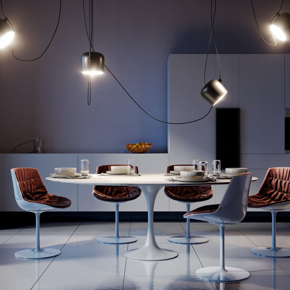 Aim Aluminum Pendant Lighting in Various Colors & Sizes