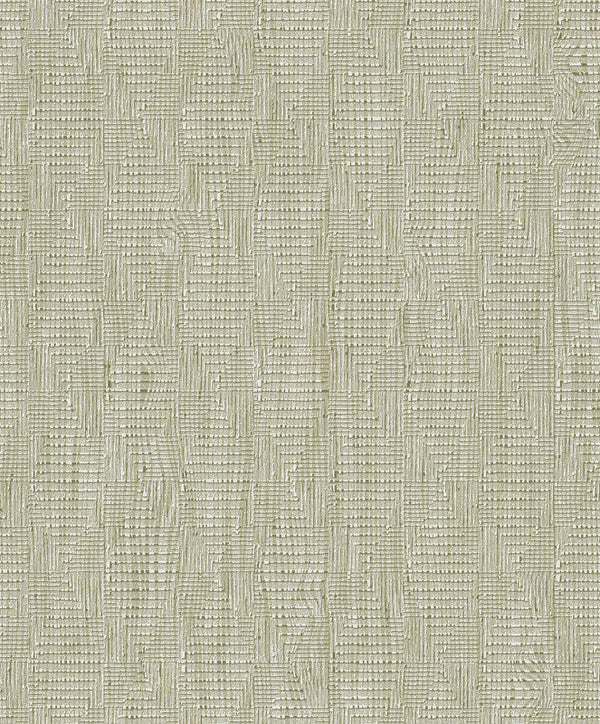 Loose Weave Wallpaper in Silver/Grey