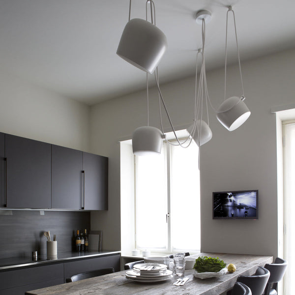 Aim Aluminum Pendant Lighting in Various Colors & Sizes