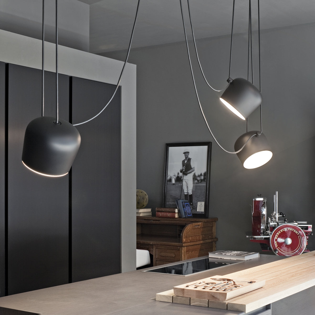 Aim Aluminum Pendant Lighting in Various Colors & Sizes