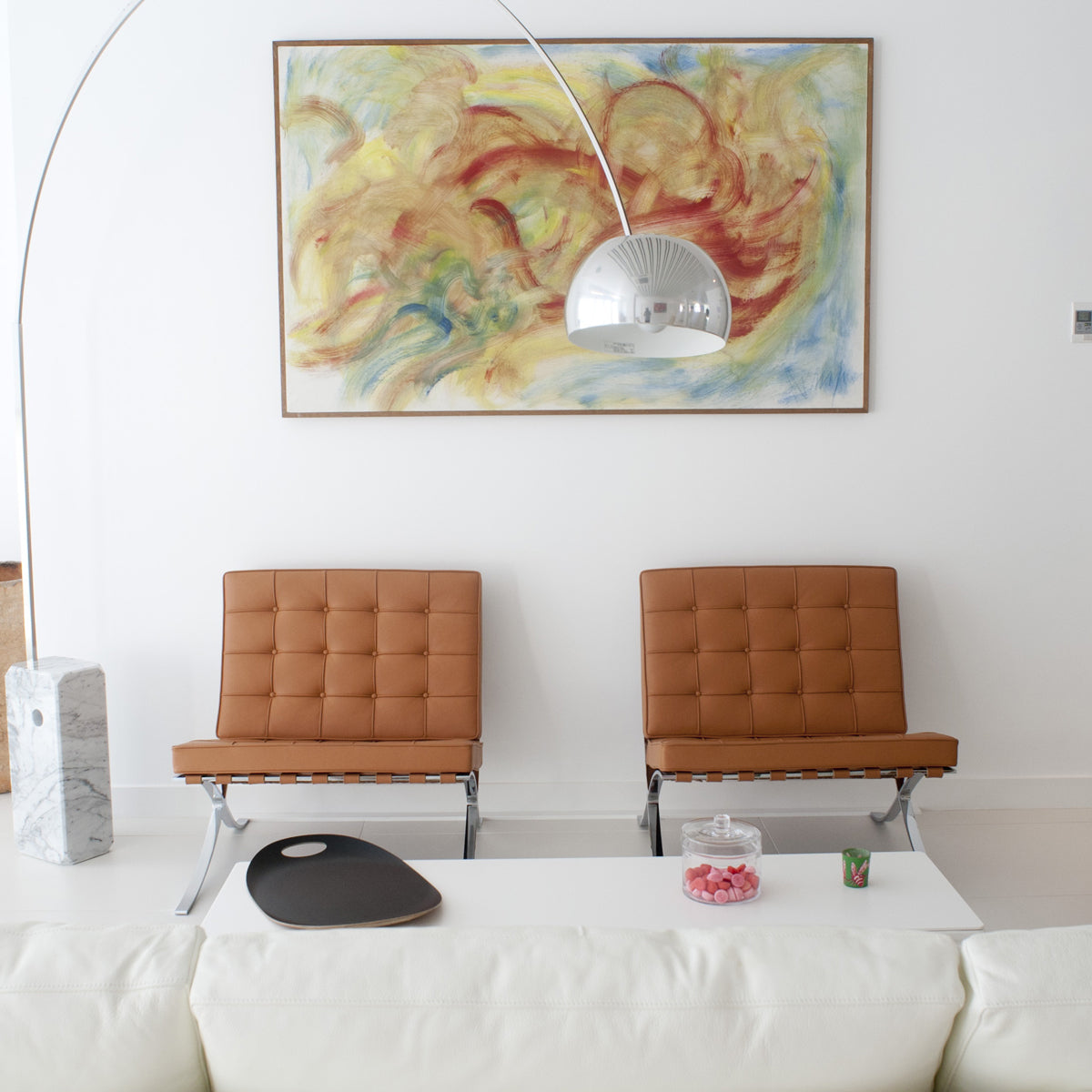 Arco Aluminum Stainless Floor Lighting