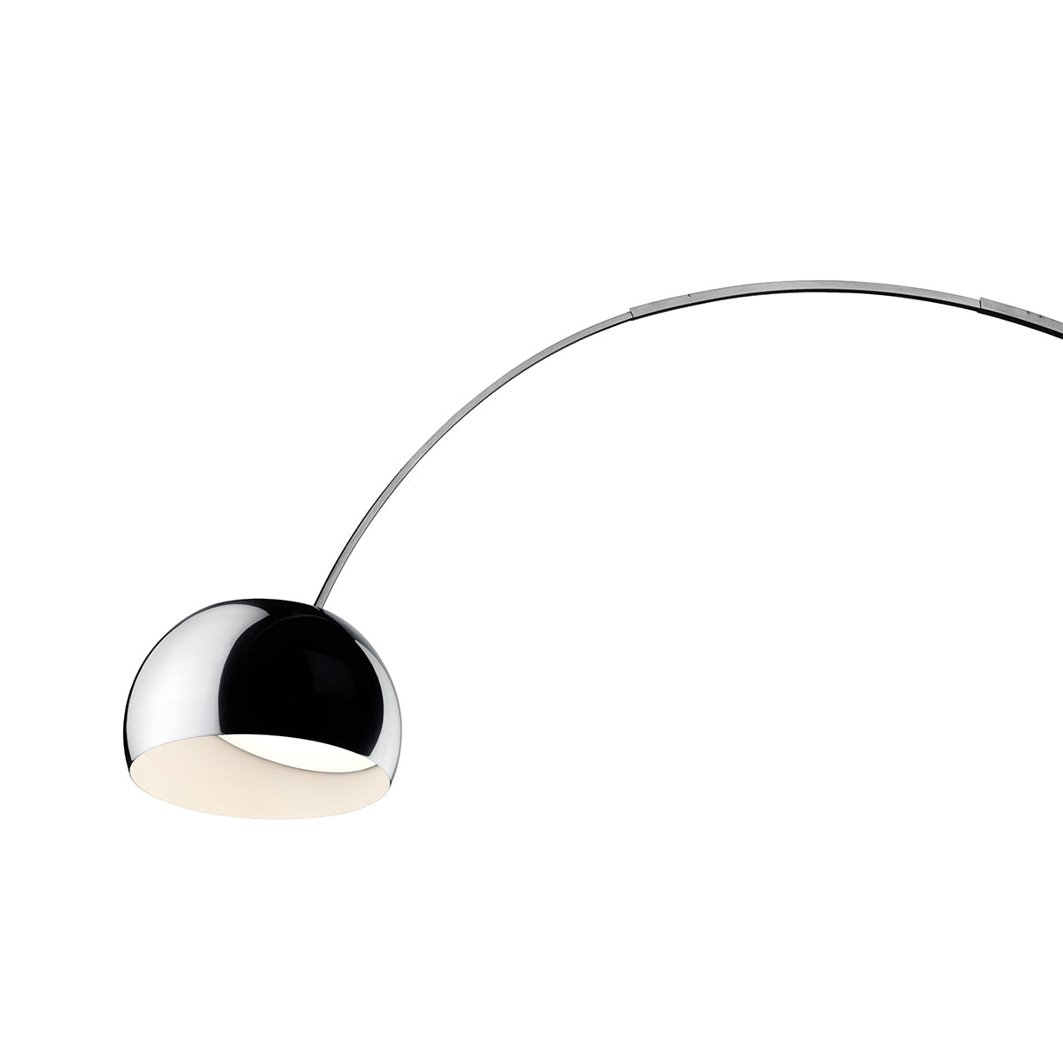 Arco Aluminum Stainless Floor Lighting