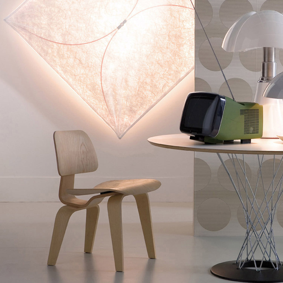 Ariette Fabric and plastic Fabric Wall & Ceiling Lighting
