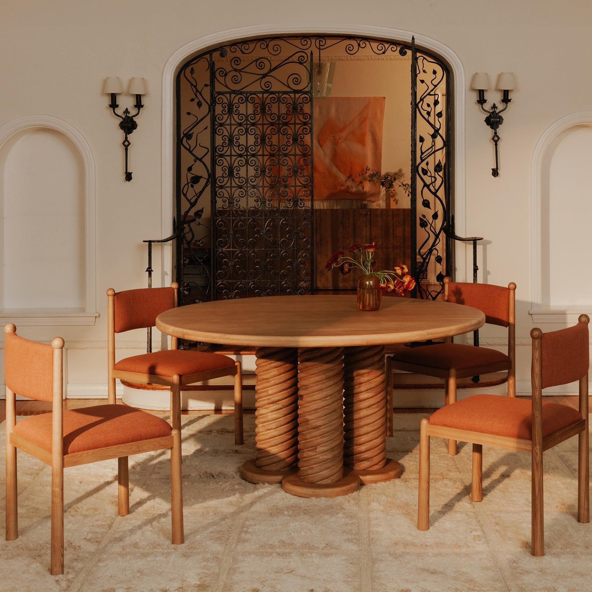 Treccia Round Dining Table Moes Home Collection Mhc Bb 1028 24 0 5
