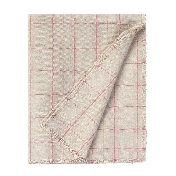 Handloom Kid Bed Throw Tartan Lorena Canals Blk Hl Tar Bs 2