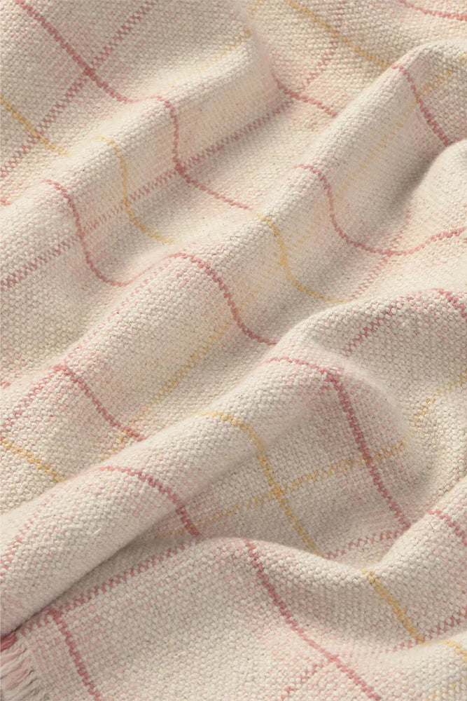 Handloom Kid Bed Throw Tartan Lorena Canals Blk Hl Tar Bs 4