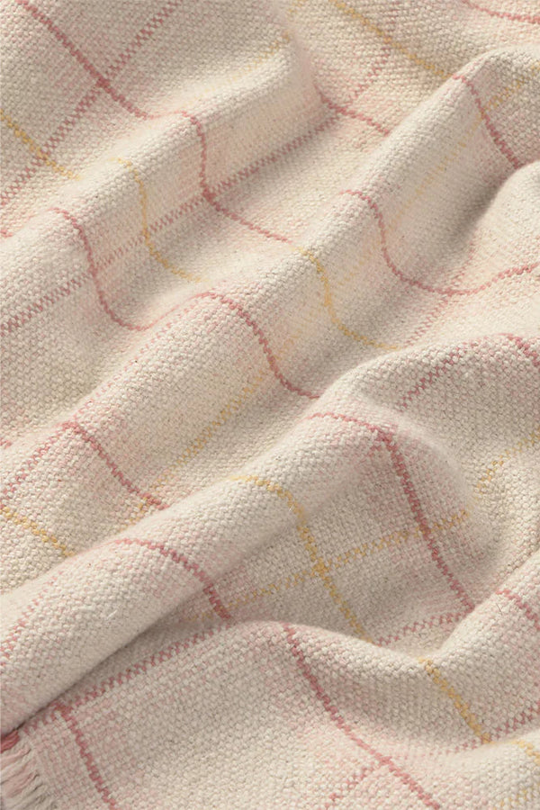 Handloom Kid Bed Throw Tartan Lorena Canals Blk Hl Tar Bs 4