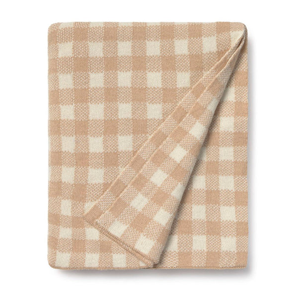 Vichy Knitted Blanket Lorena Canals Blk Vichy Ivo 3