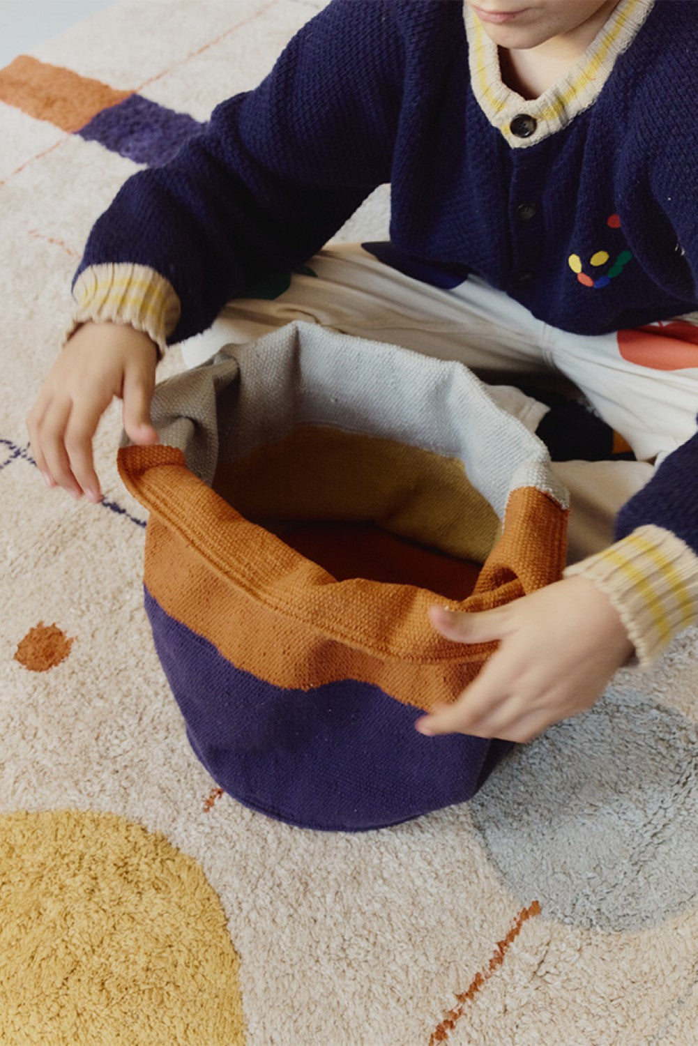 Basket Color Grid Lorena Canals Bsk Hl Grid 6