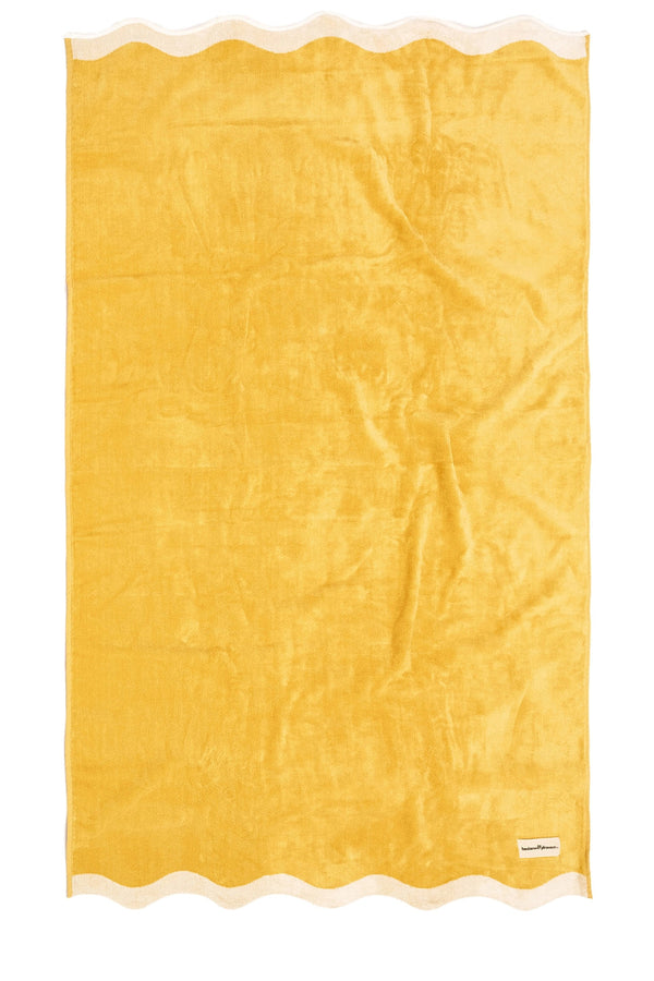 The Beach Towel In Vintage Gold 1