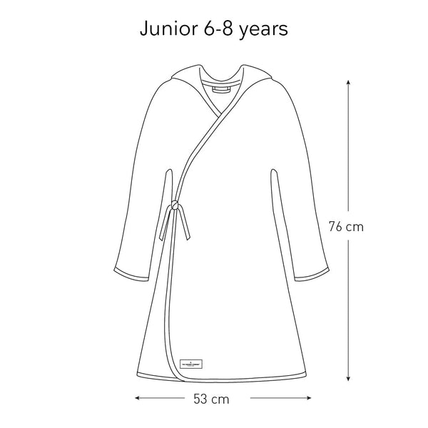 big waffle junior bathrobe in multiple colors design by the organic company 9
