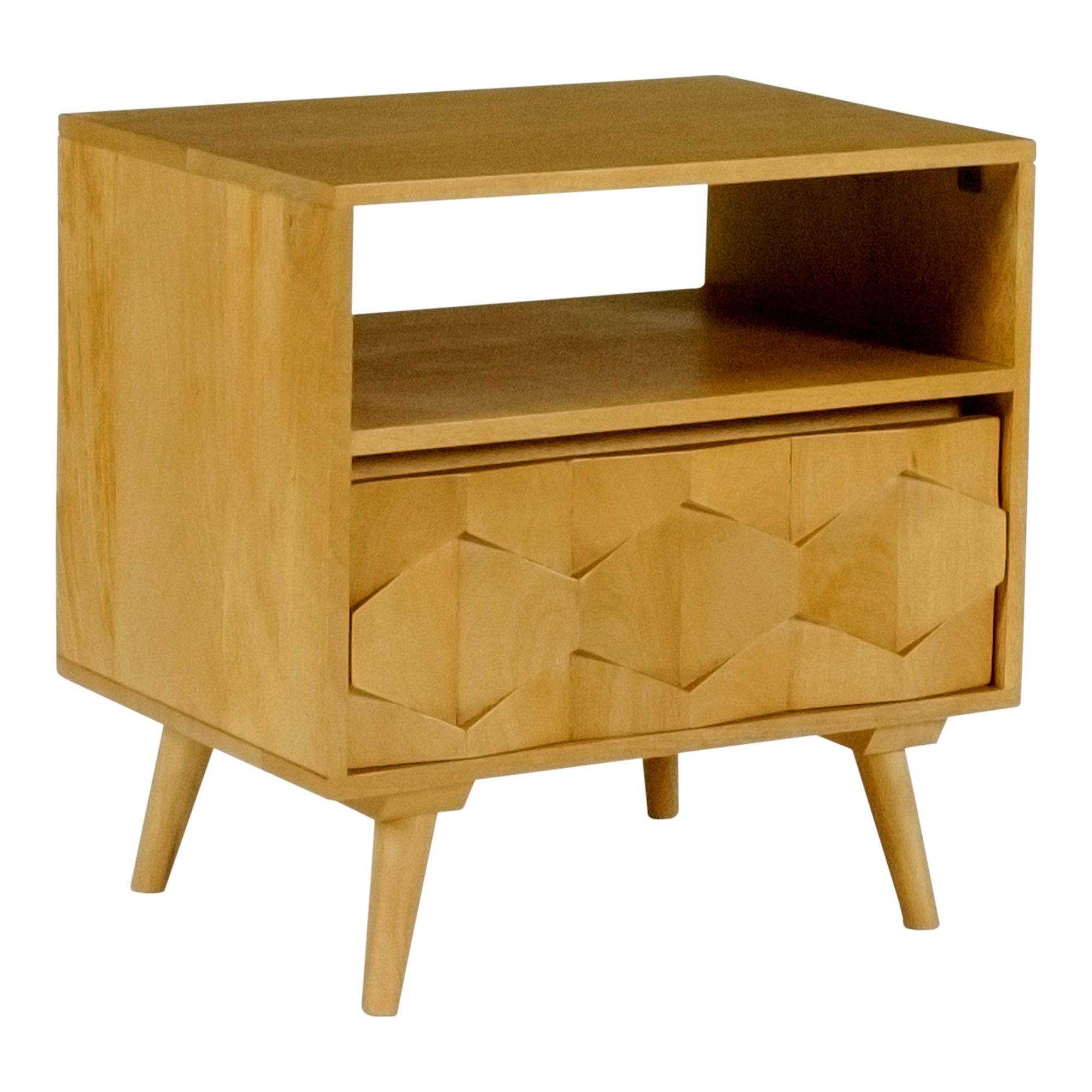 o2 golden mango wood nightstand 2