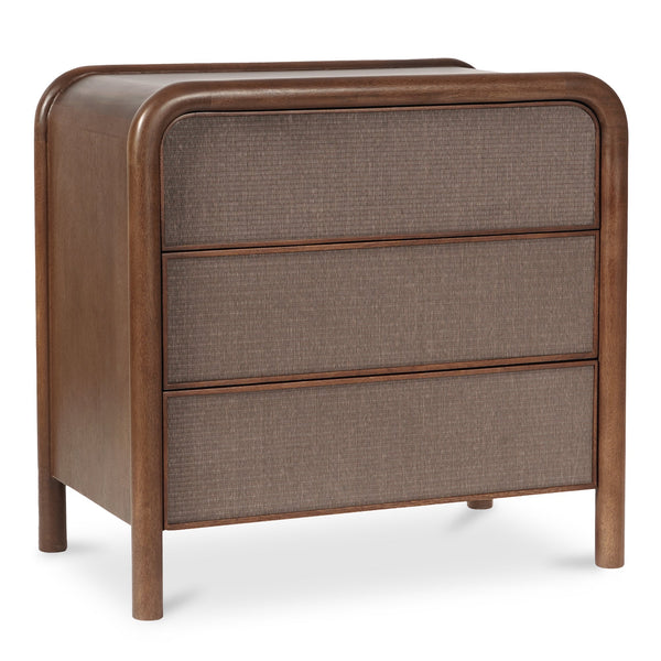 Rye 3 Drawer Nightstand Moes Home Collection Mhc Bz 1143 03 3