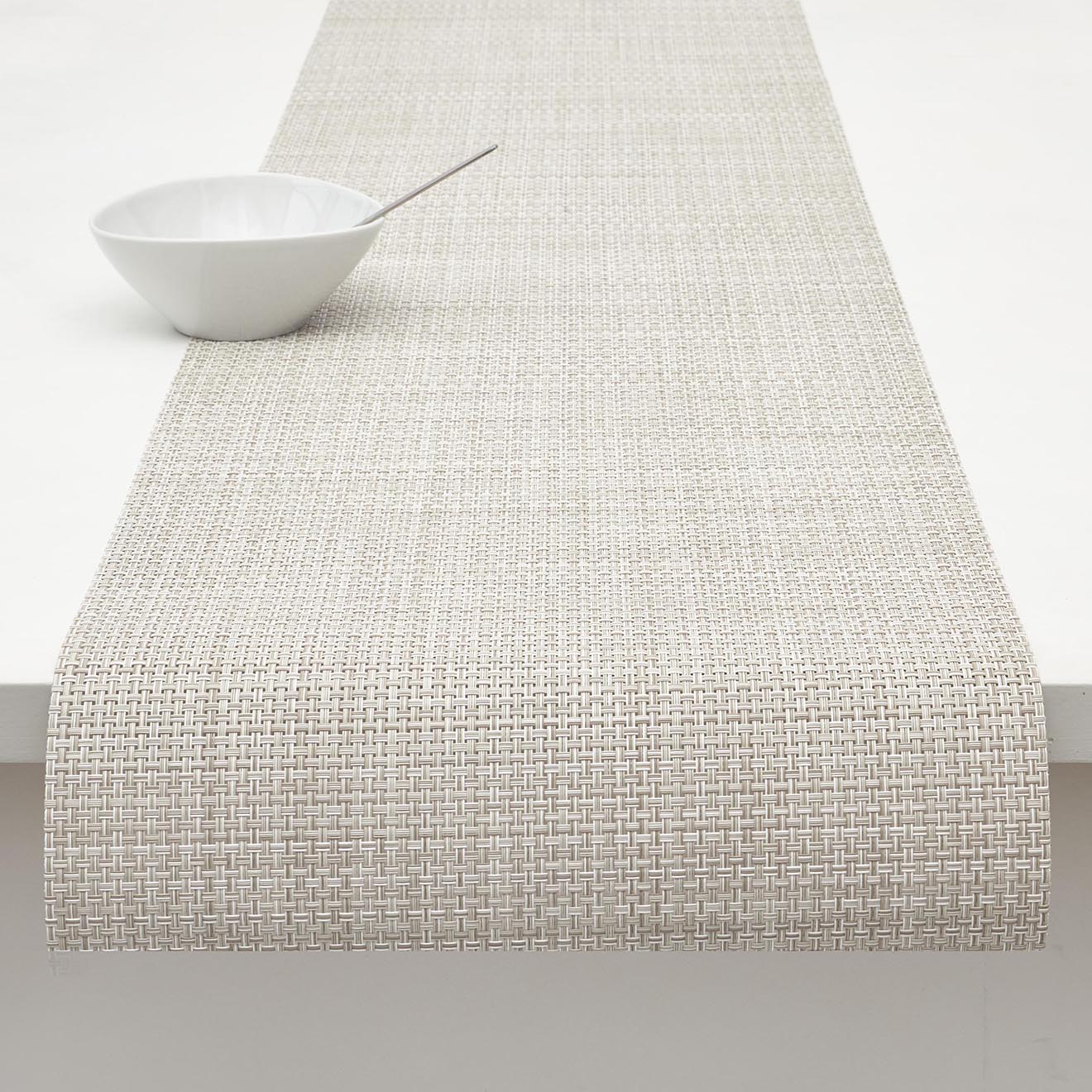 Basketweave Table Runner Chilewich Chw 100108 002 11