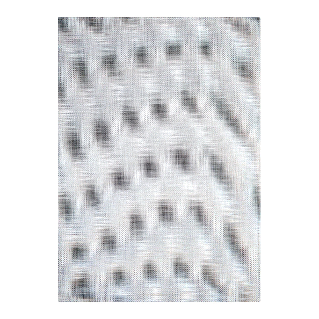 Basketweave White Silver Rug Chilewich Chw 200697 042 1