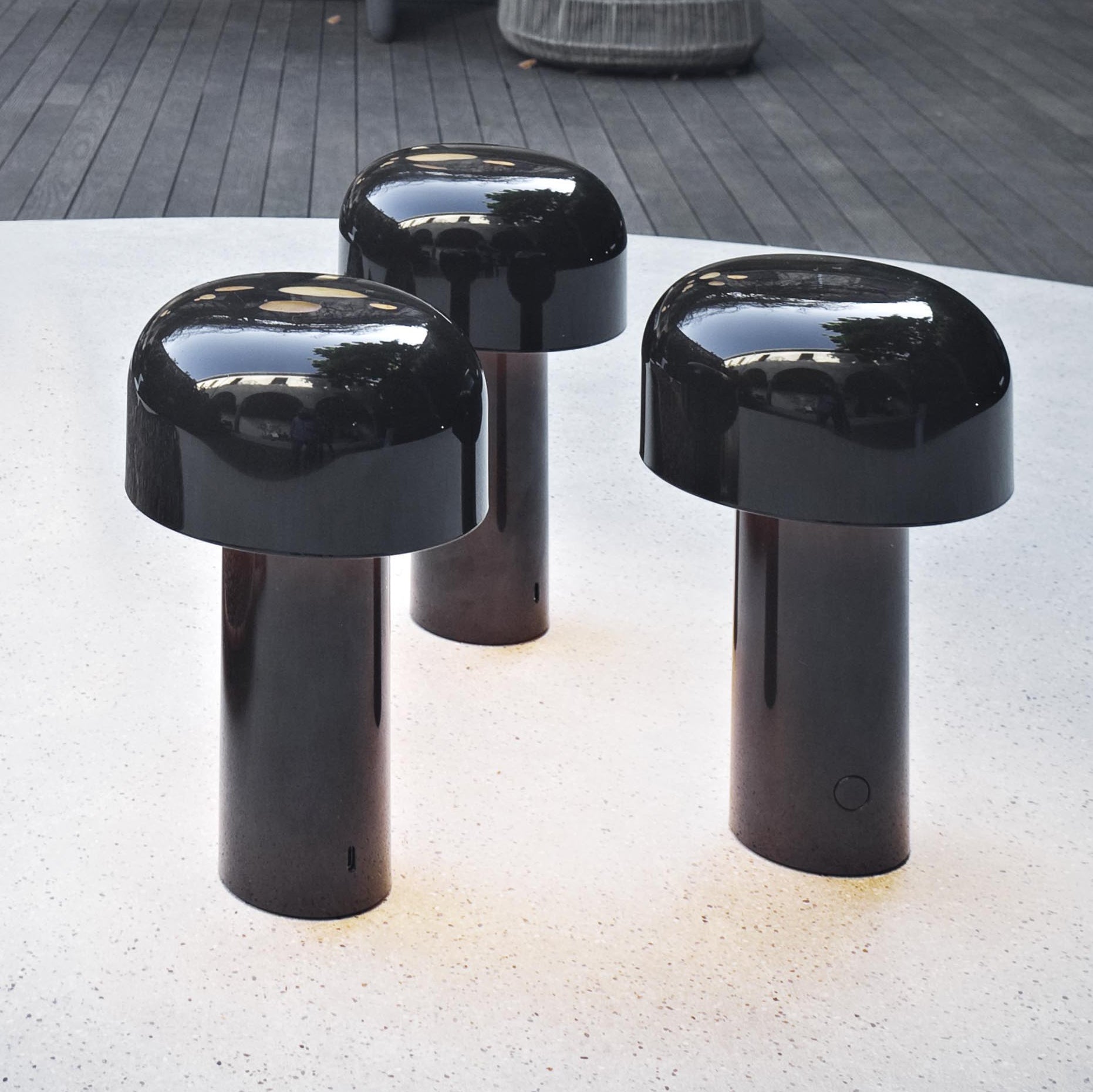 Bellhop Polycarbonate Table Lighting in Various Colors