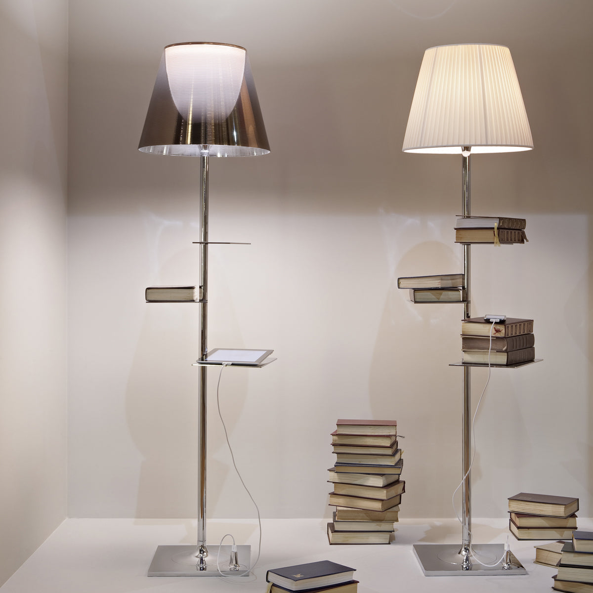 Bibliotheque Nationale Aluminum Floor Lighting in Various Colors & Sizes