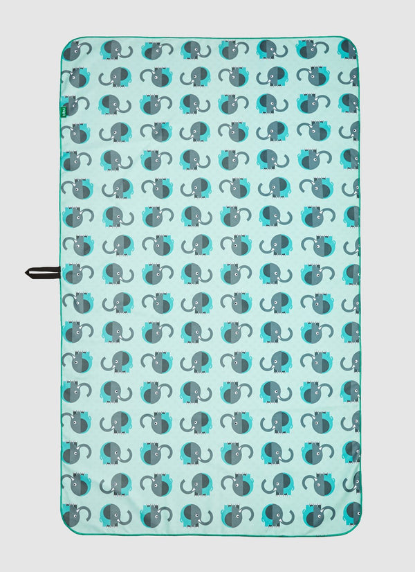 elephants microfiber towel 1