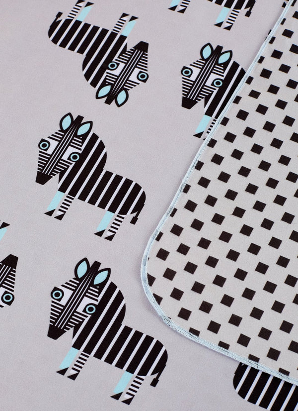 zebras microfiber towel 2