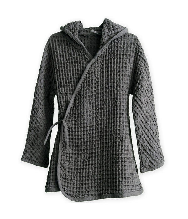 big waffle junior bathrobe in multiple colors design by the organic company 1