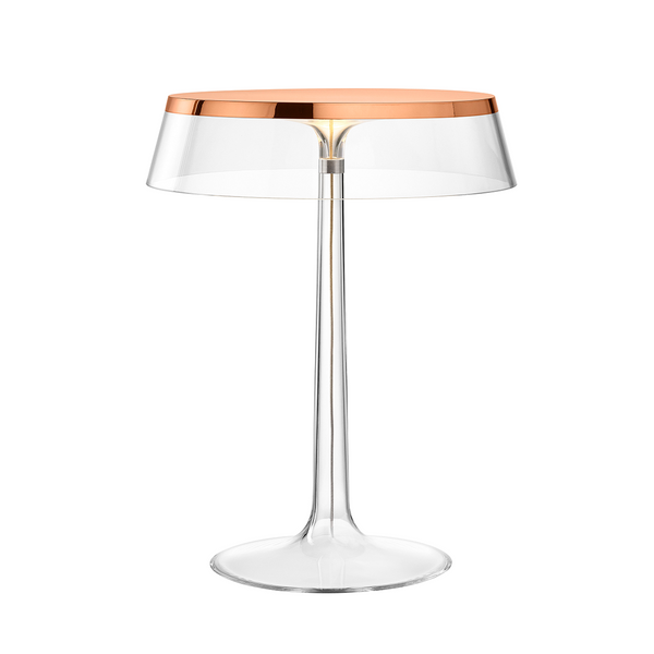 Bon Jour Injection moulded PMMA clear transaprent base and diffuser Table Lighting in Various Colors & Sizes