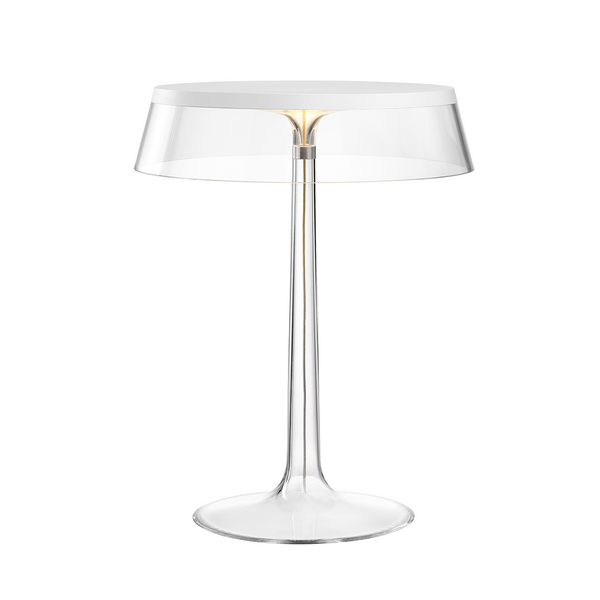 Bon Jour Injection moulded PMMA clear transaprent base and diffuser Table Lighting in Various Colors & Sizes