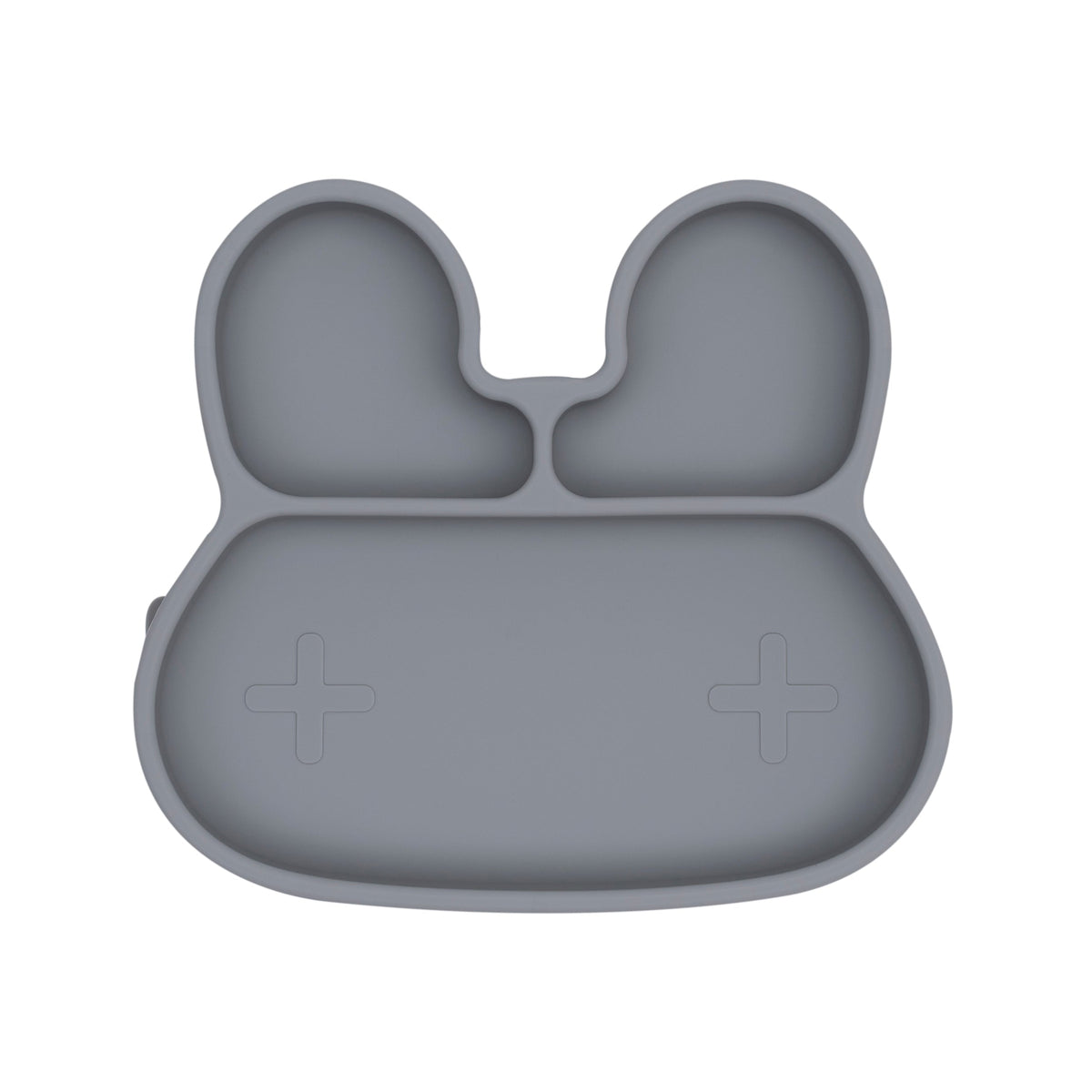 bunny stickie plate grey 1