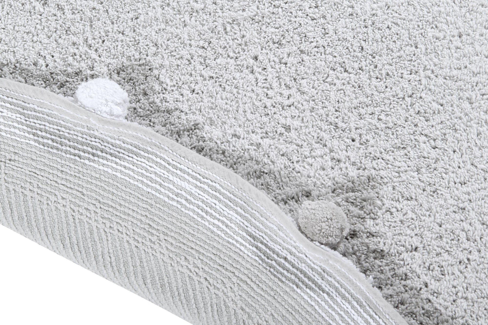 Bubbly Rug in Light Grey design by Lorena Canals