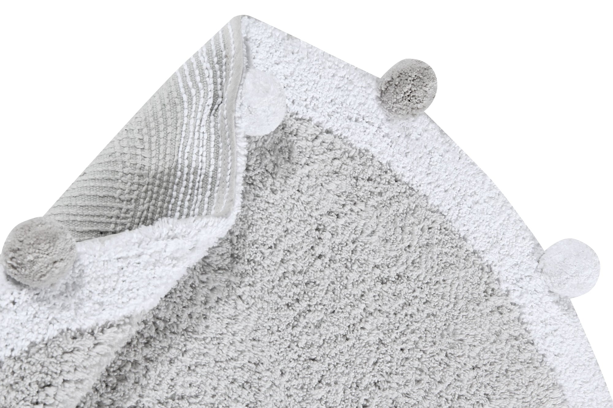 Bubbly Rug in Light Grey design by Lorena Canals