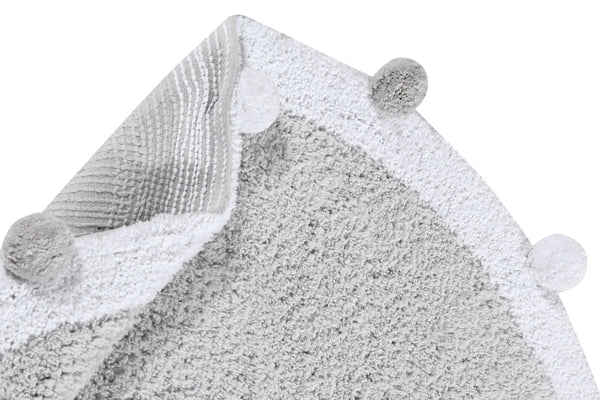 Bubbly Rug in Light Grey design by Lorena Canals