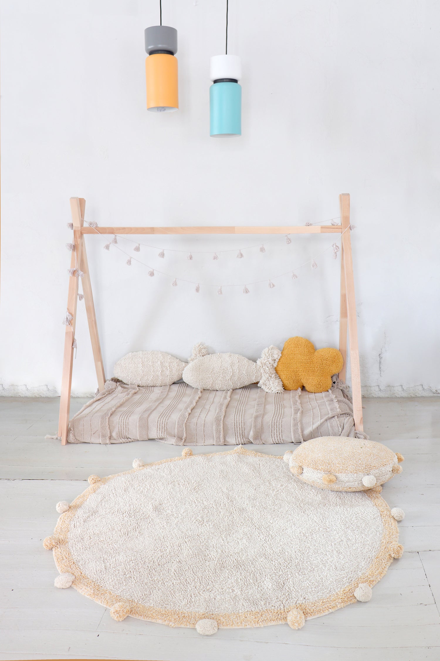 bubbly honey washable rug by lorena canals c bubbly hny 11
