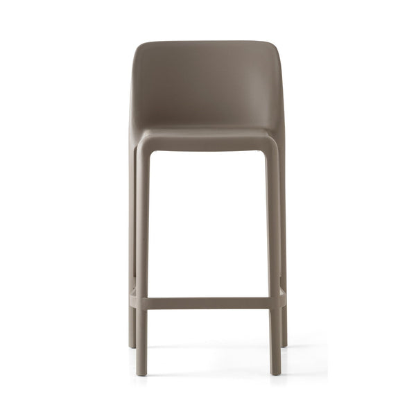Bayo Taupe Polypropylene Counter Stool By Connubia Cb19840009000000000000A Open Box 4