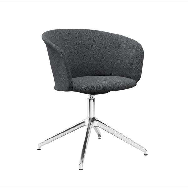Kendo Graphite Swivel Chair 4 Star Return Hem 20203 2