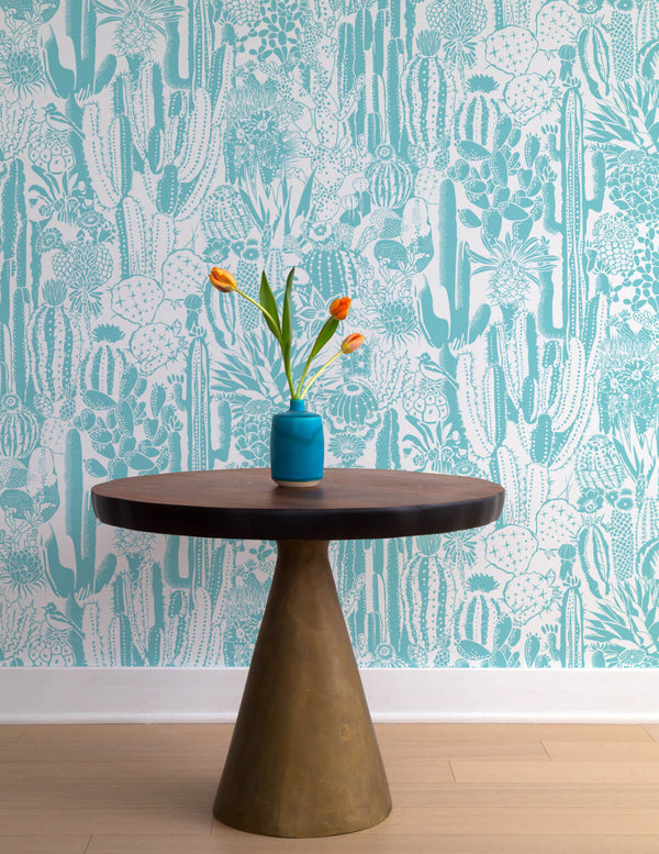 Cactus Spirit Wallpaper in Tequila design by Aimee Wilder