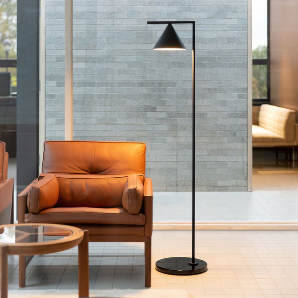 Captain Flint Steel Floor Lighting in Various Colors & Sizes