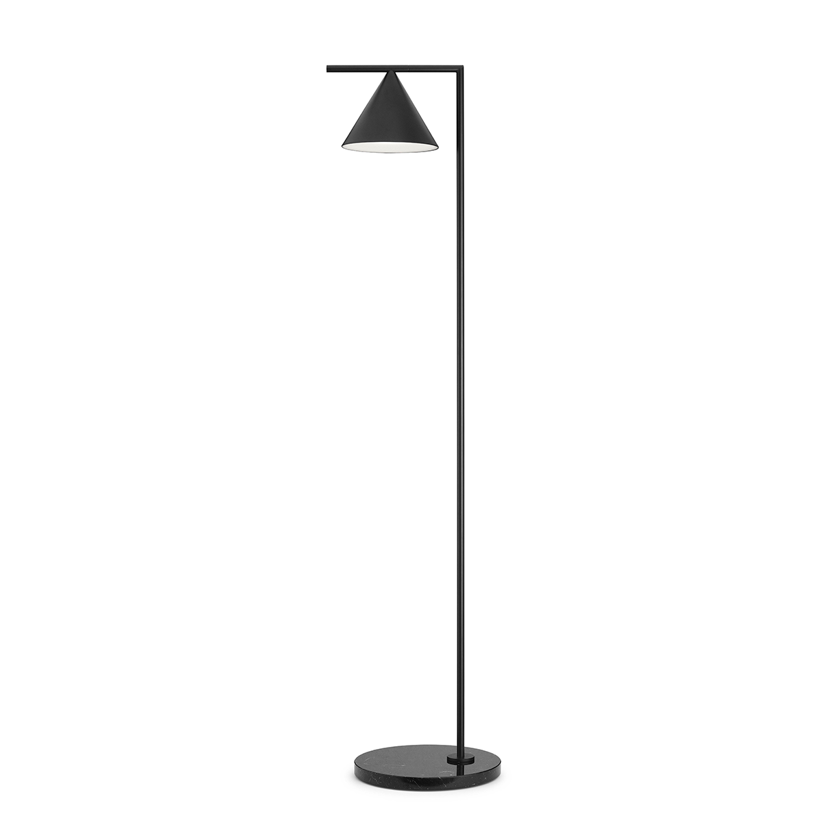 Captain Flint Steel Floor Lighting in Various Colors & Sizes