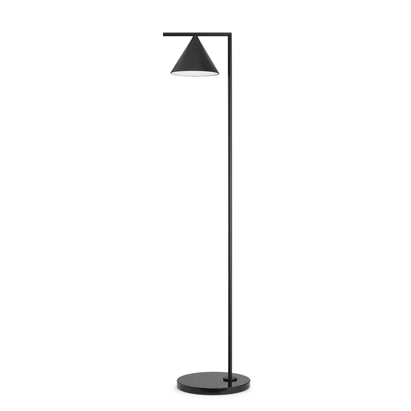 Captain Flint Steel Floor Lighting in Various Colors & Sizes