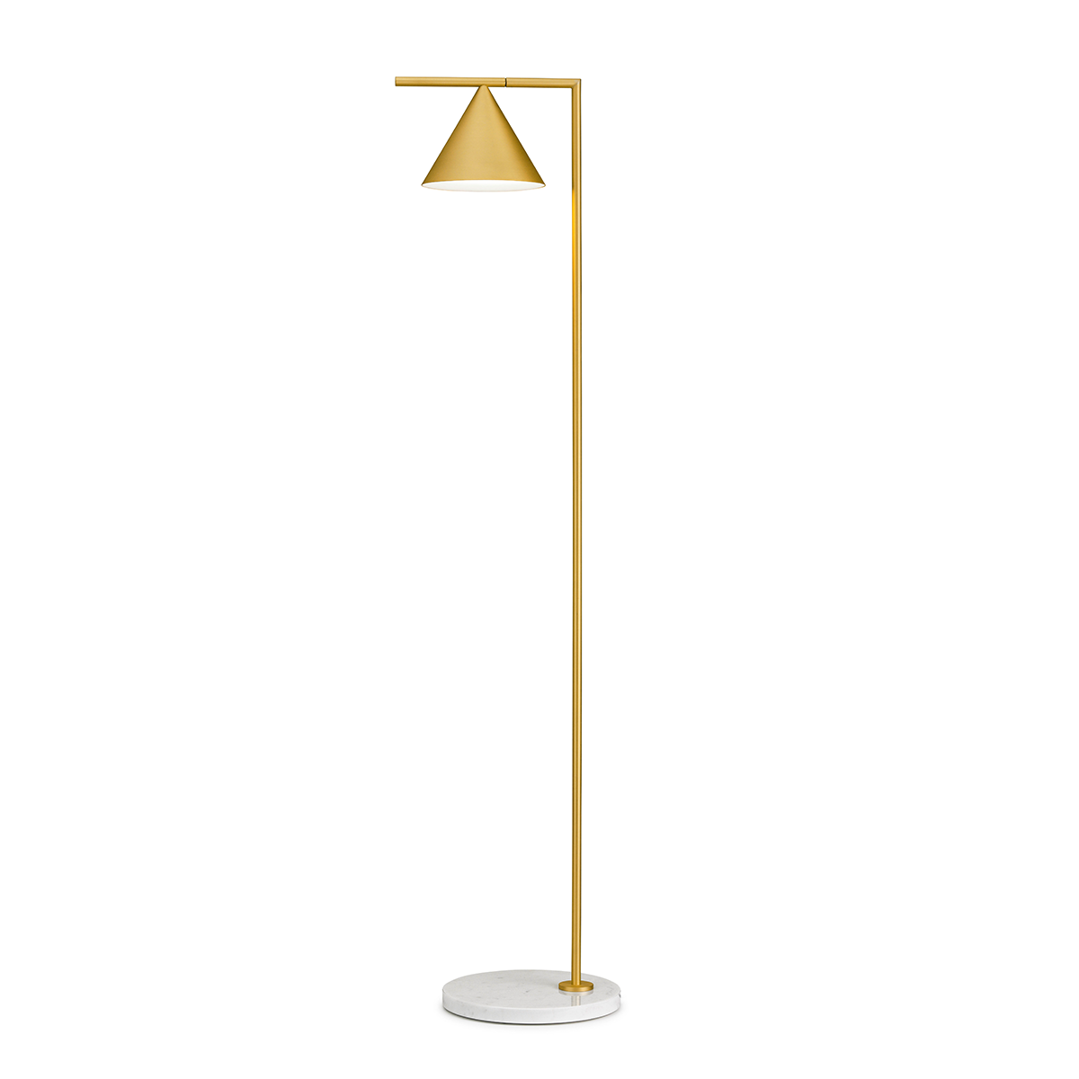 Captain Flint Steel Floor Lighting in Various Colors & Sizes