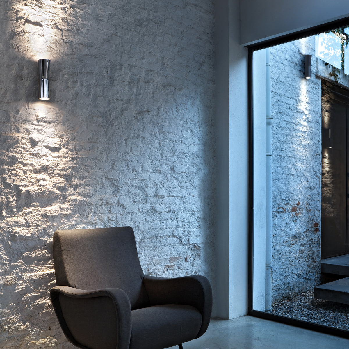 Clessidra Aluminum Wall & Ceiling Lighting in Various Colors & Sizes