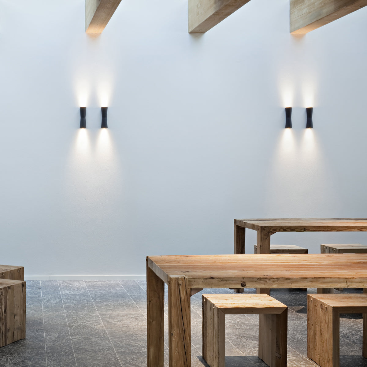 Clessidra Aluminum Wall & Ceiling Lighting in Various Colors & Sizes