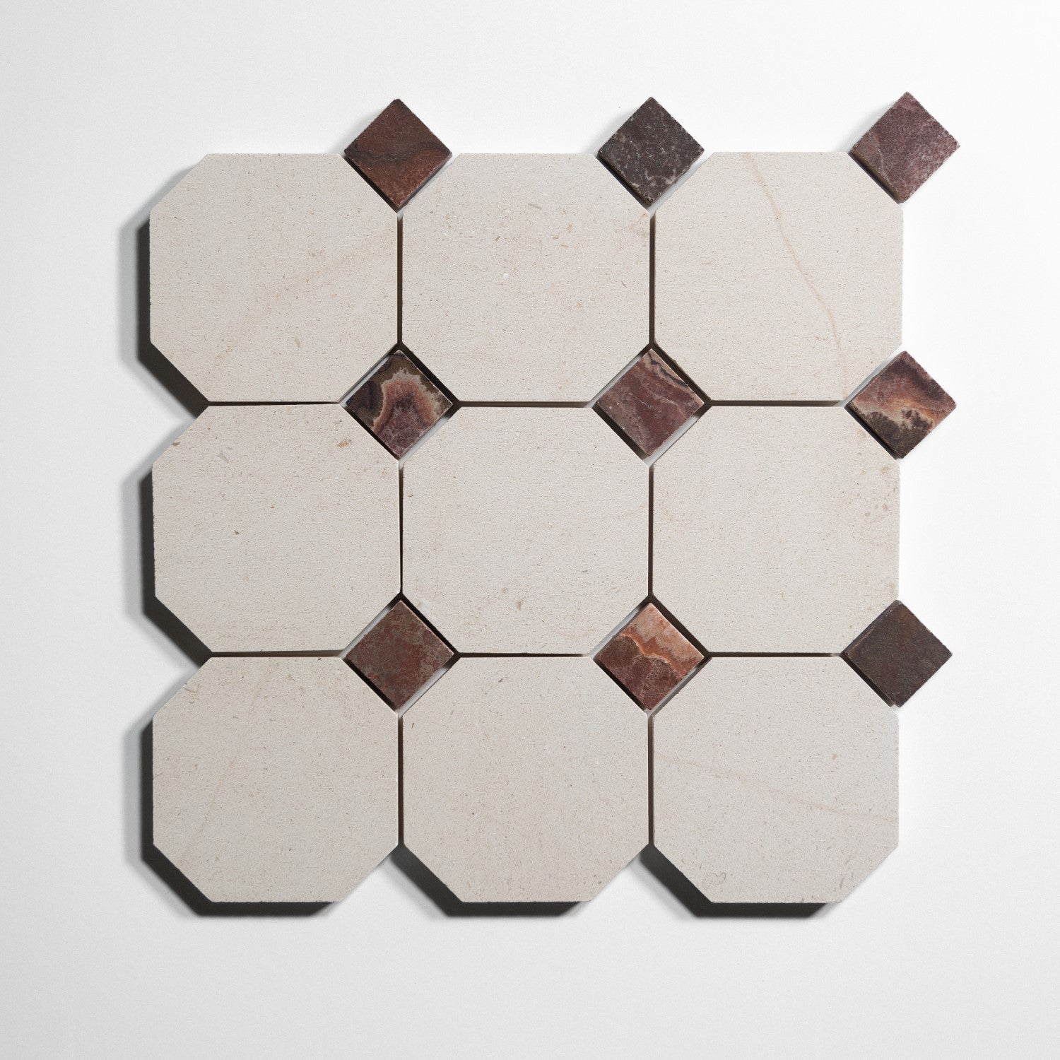 Crema Accent Red Onyx Tile Sample