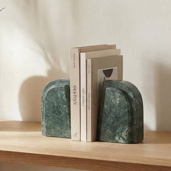 Zane Marble Bookends Set of 2