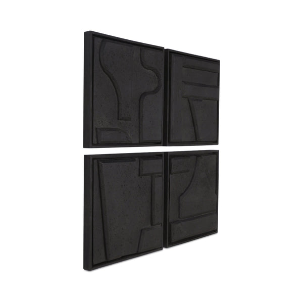 Alva Wall Sculpture Set of 4