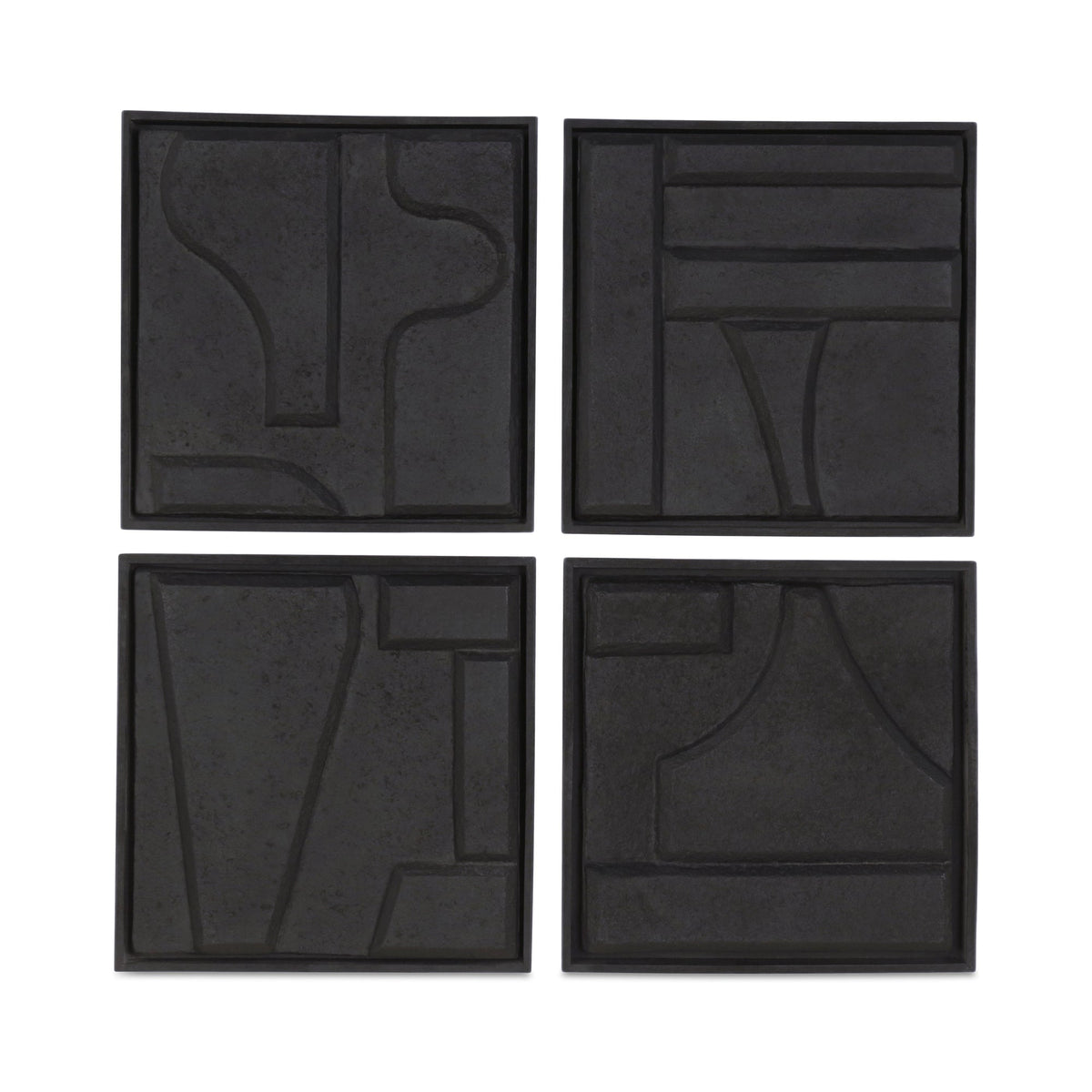 Alva Wall Sculpture Set of 4