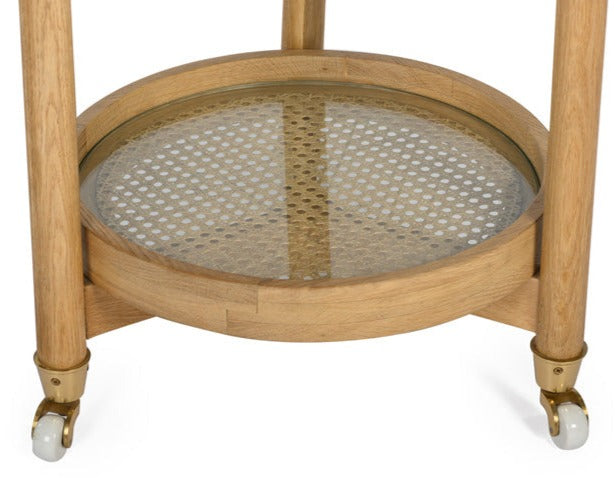 Trio Round Bar Cart By Bd Studio Iii Din00235 4